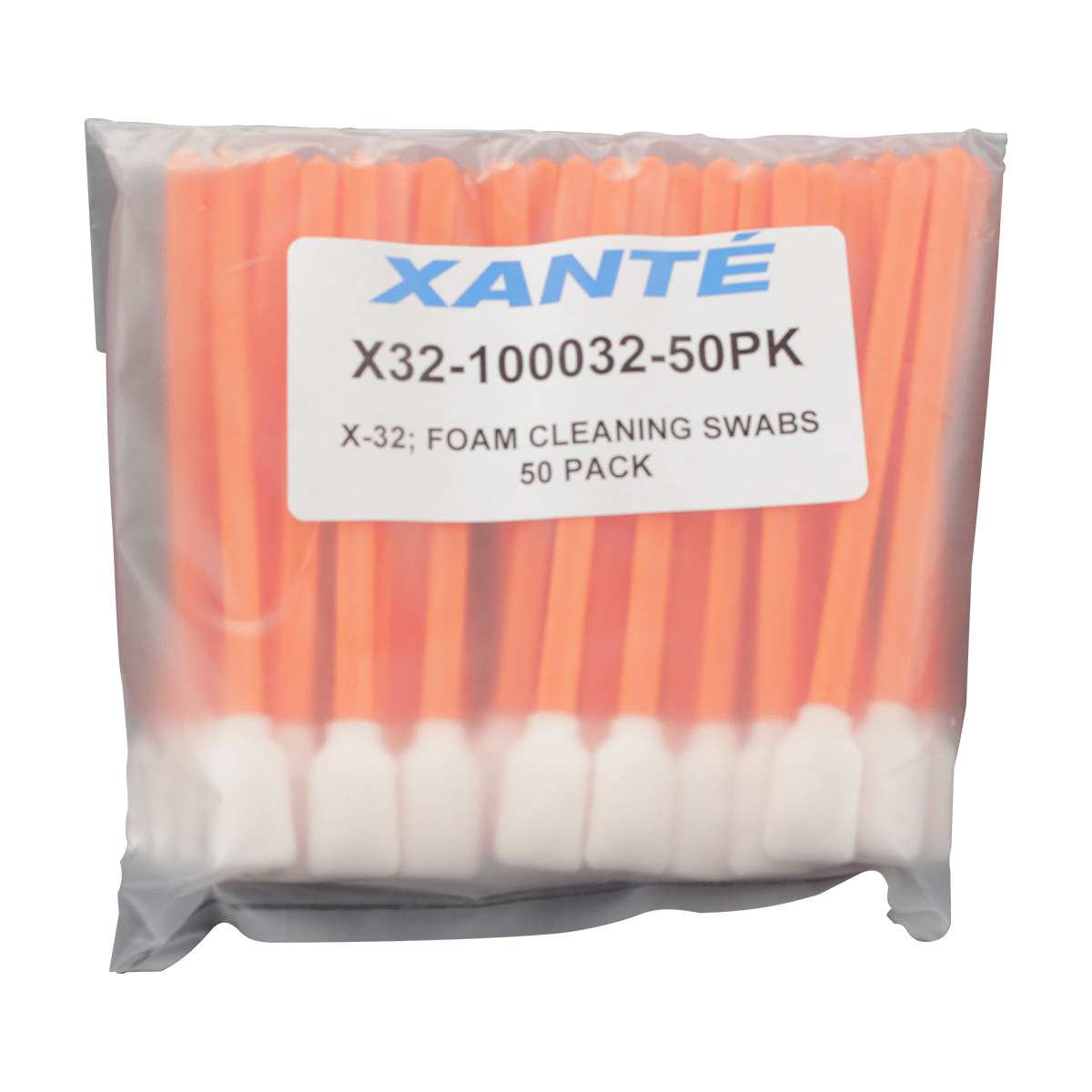 Xante X-16 X-33 X-32 Foam Cleaning Swabs (50 pack) X32-100032-50PK
